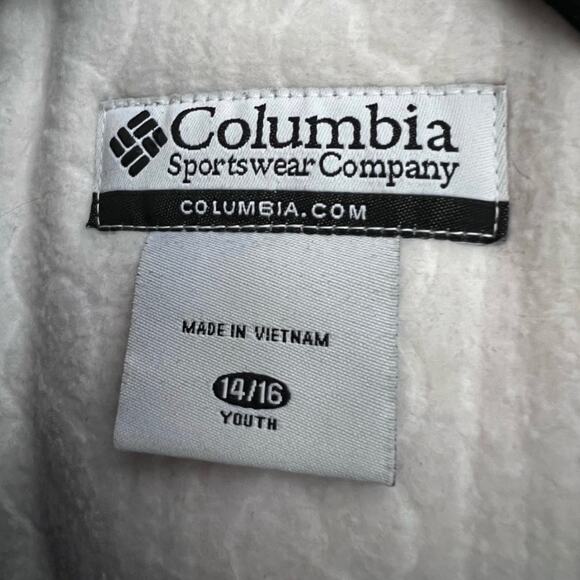 Columbia Kids Winter Faux Fur Hooded Jacket  Size 14 - Picture 8 of 12